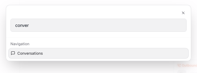 Conversations Hotkey